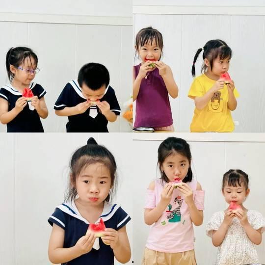 幼儿园吃瓜,趣味吃瓜活动乐翻天