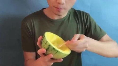 带你吃瓜之倒放